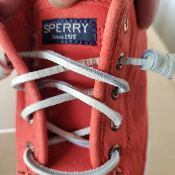 Sperry Topsider Seacoast Women’s Burnt Orange Shoe (Size: 6.5 Medium) - Picture 8 of 13